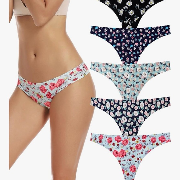 voenxe Other - Floral Print Panties 5 pack set size L